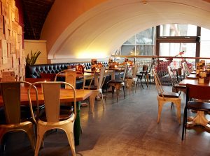 LIVIN'Italy group dining venue in Leeds